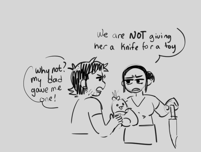 sorry that danny/jane baby thing is making me laugh . danny would be the worst 