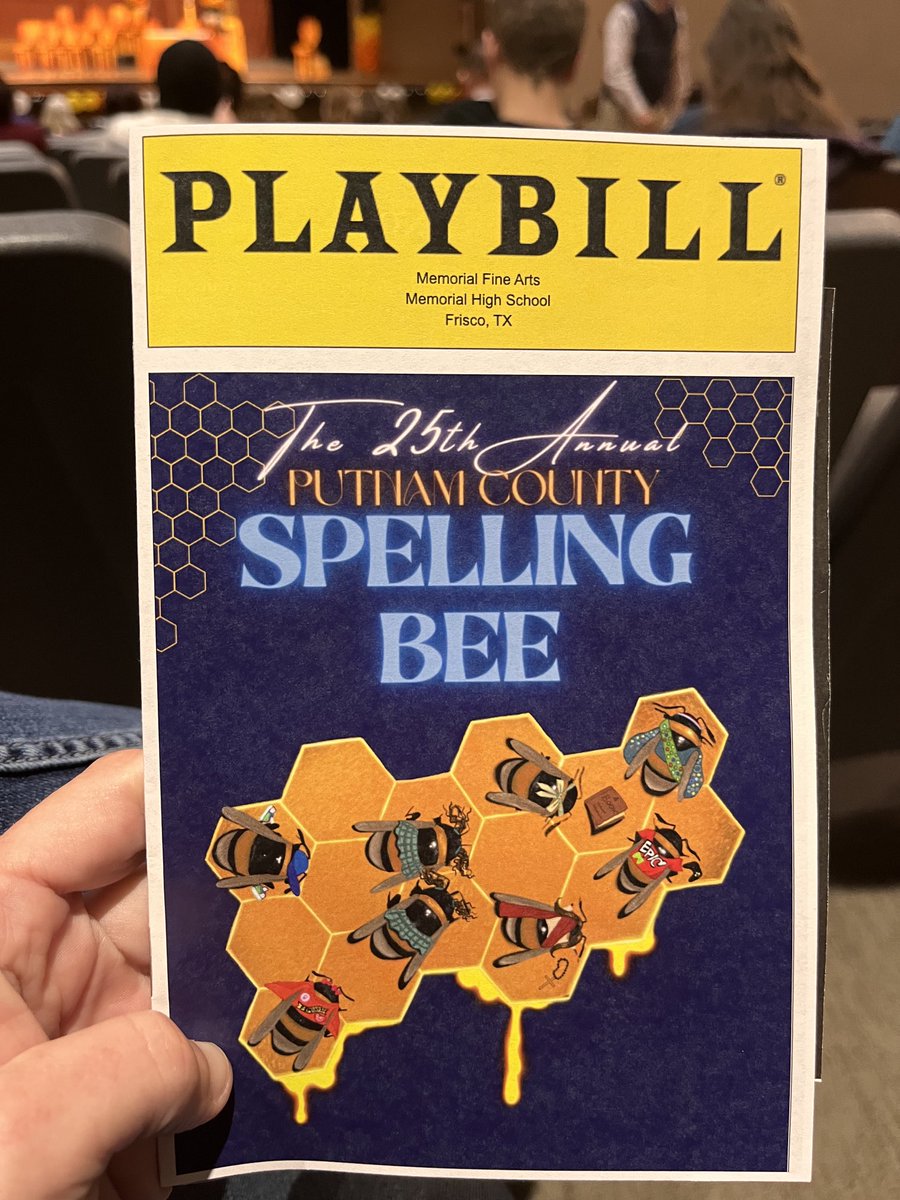 Opening night!!! What a great night for a MUSICAL!! Amazing collaboration! So proud of our Fine Arts programs!!! ⁦@2018Memorial⁩