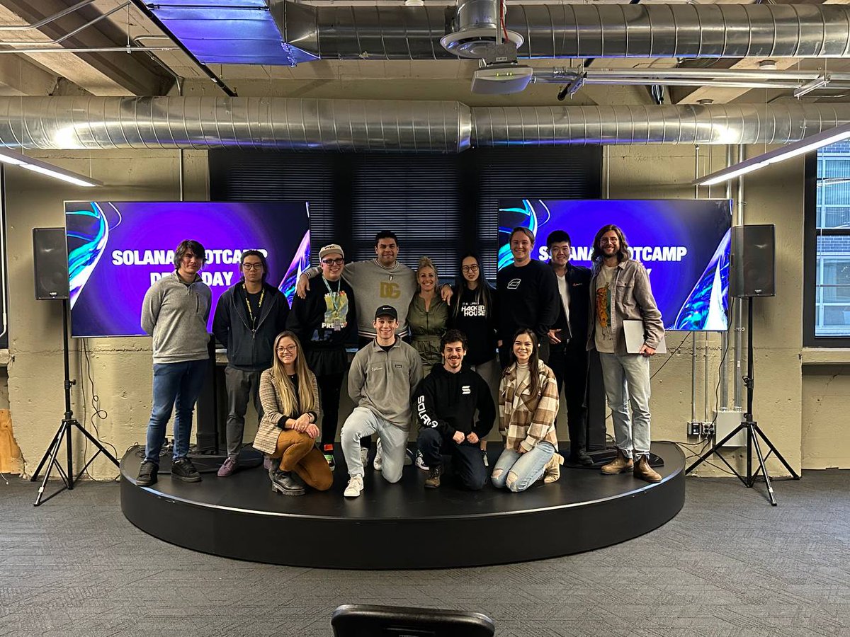 The end of the very exciting <a href="/solana/">Solana</a> bootcamp. Super excited to get started on an exciting new project!