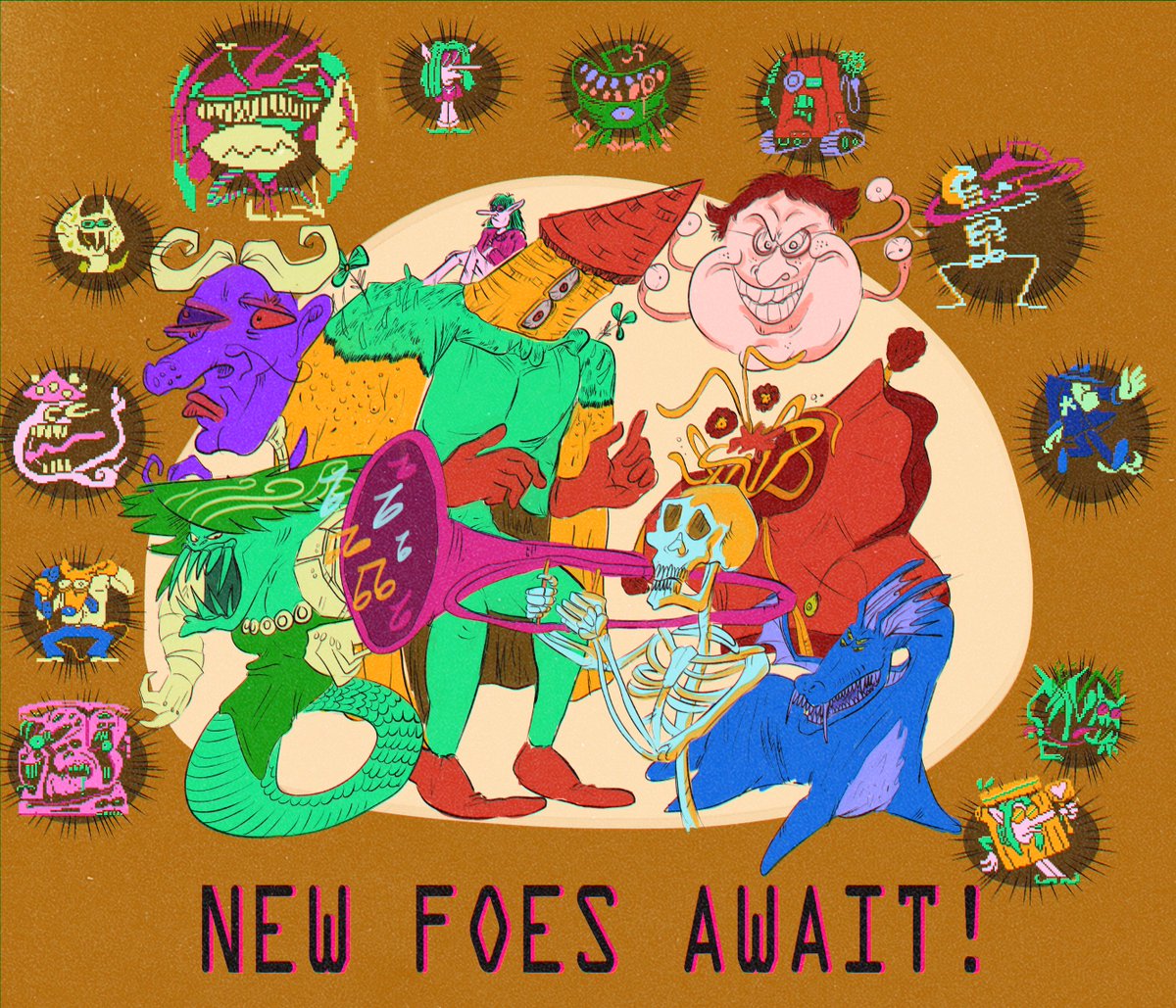 Made a faux ad for the Nethack Tileset i'm working on. Should still be pinned :)