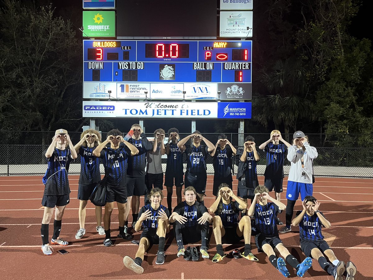 AthleticsMdca's tweet photo. MDCA boys soccer with a 3-1 win over Trinity Christian tonight ⚽️ 👀 #MDCASoccer https://t.co/G0xUVxOErL