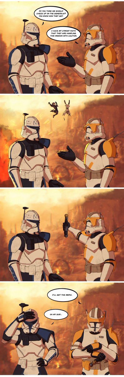 Clone wars in a nutshell. redd.it/10havic