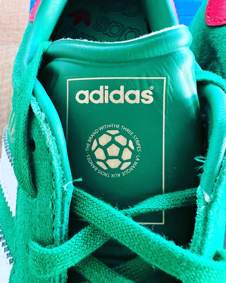 Fresh kicks! Been a wee while… @adidasoriginals @adiFamily_ Gazelle World Cup Edition. Mexico 70 vibes. 👟🇲🇽 #adidas #adidasoriginals #adidasgazelle #mexico70 #adifamily