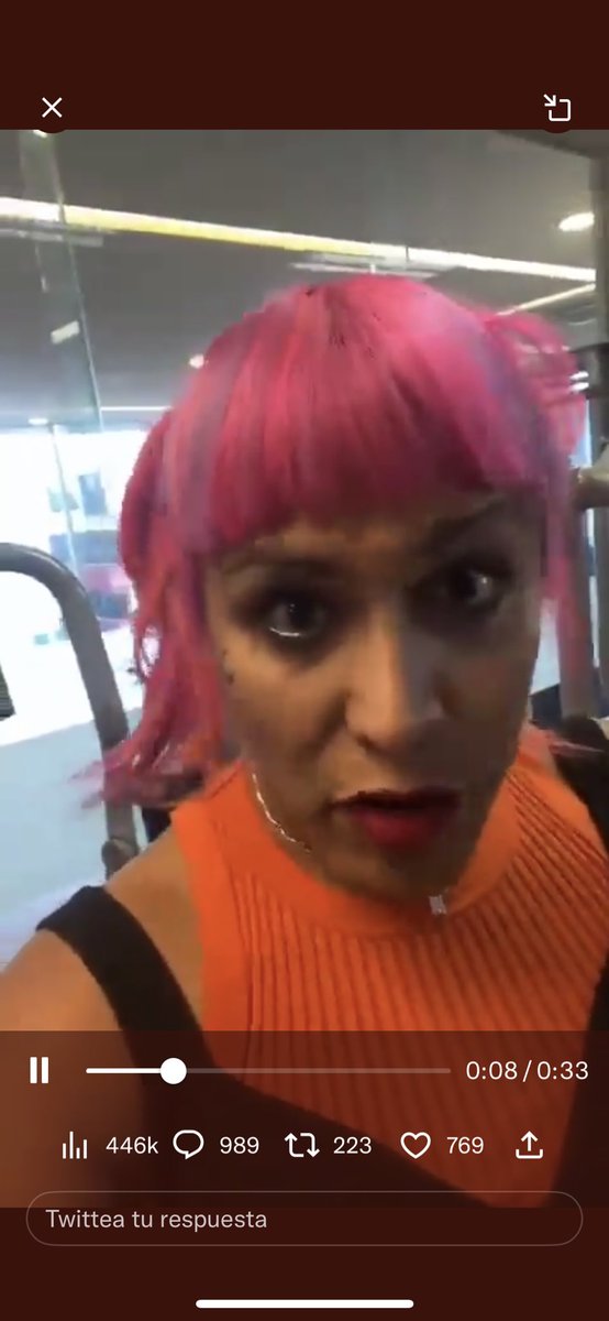 Que pesadilla de persona 🤡