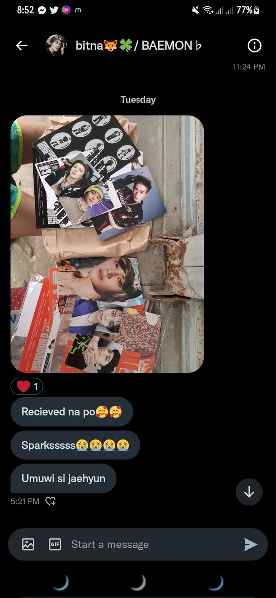 PSMerch_DVO's tweet photo. Late post but thanks a lot for the trust! Shete ang ganda ng pulls talaga. Sakalam ang sparks!!! 💚

#PSMerchFeedbacks https://t.co/urFKoMFPd7