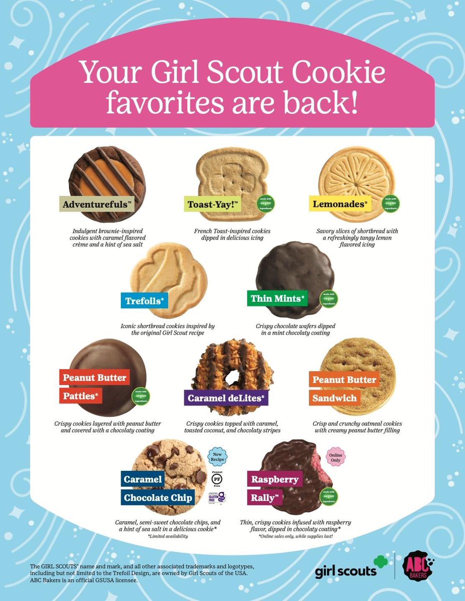 drkatielockwood's tweet image. Cookies, cookies, cookies. 🍪🍪🍪 app.abcsmartcookies.com/#/social-link-… #girlscoutcookies #thinmints