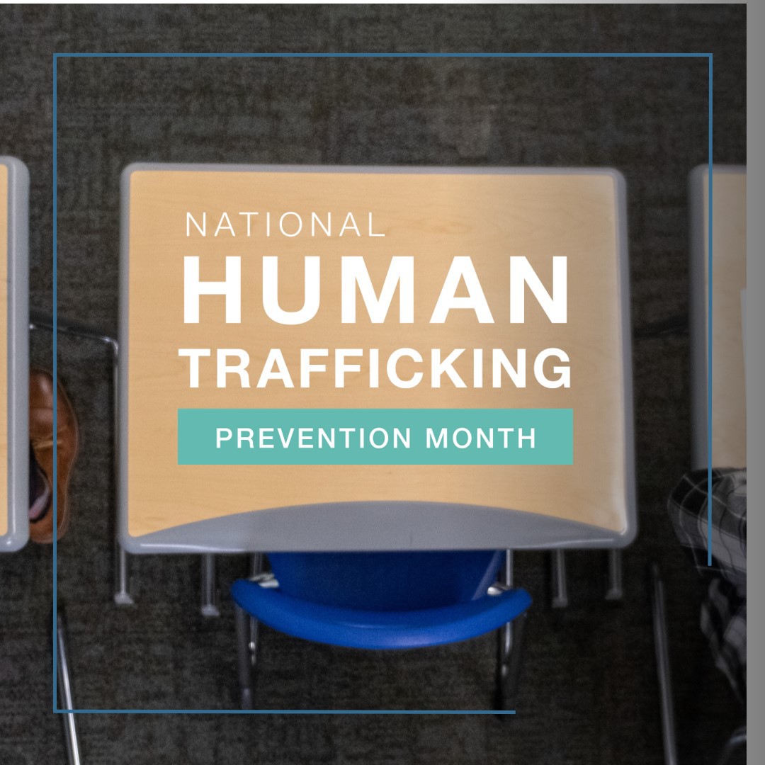 January is Human Trafficking Prevention Month. Human trafficking impacts individuals, families, and communities across the United States. Learn more: humantraffickinghotline.org/what-human-tra…. #Partner2Prevent #EndTrafficking