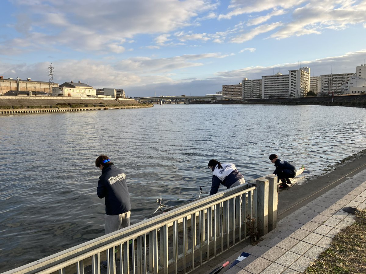 rowinglovers's tweet image. 今朝はめちゃくちゃ寒かったです