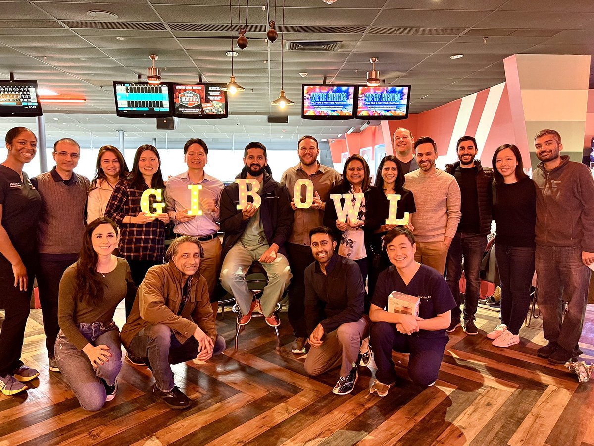 It’s not how you bowl, but who you roll with 🎳 #Wearestonybrookmedicine #GITwitter