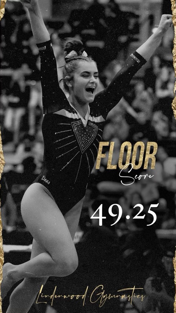 LionsGymnastics's tweet photo. SEASON HIGH floor score! 🙌 https://t.co/MrPEFBCHmv