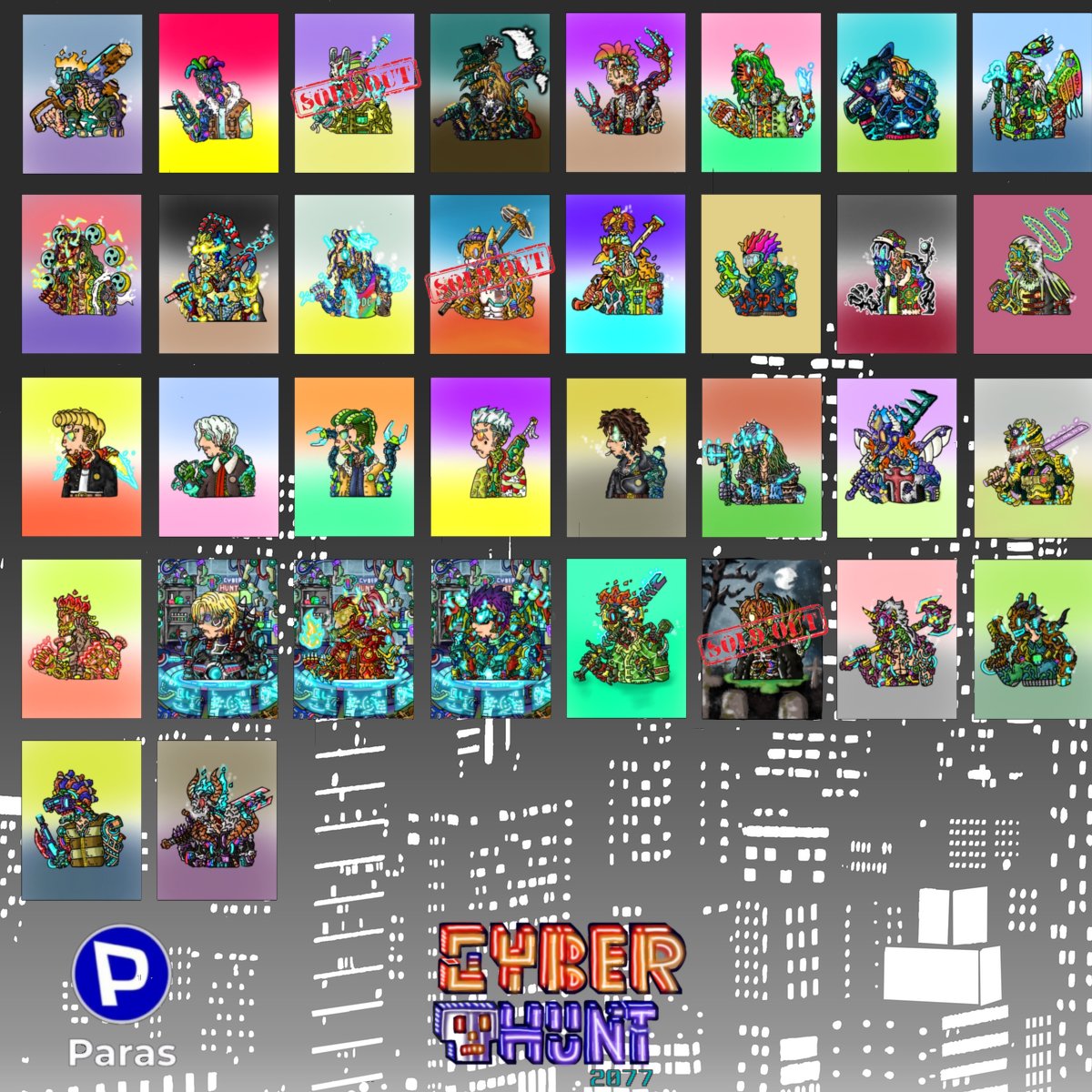 charaft2560's tweet photo. 🌟NFT NEW DROP ✨
"🤖CYBER HUNT 2077⚙️"
🔩human or cyborg🔧??
"I hope you like my NFT"😊
Epic,Rare, Legendary🗿
👇PARAS👇
https://t.co/PMGxXSUawX
#NFT #NFTs #Paras #NFTArtists #NFTThailand #Nearprotocol #NFTCollection #NFTCommunity #NFTdrop #NearArtists #NearCollection https://t.co/Nypk91flk5