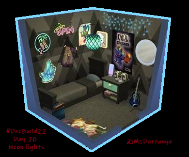 msDartanya's tweet photo. Look at me, actually finishing something! I finally finished the rooms for the december build challenge from @sims4ideas 😅Even though I am way late, it's better late than never hahaha #Decbuild22 #Sims4 #ShowUsYourBuilds (1/3) https://t.co/5SeC2PN6sd