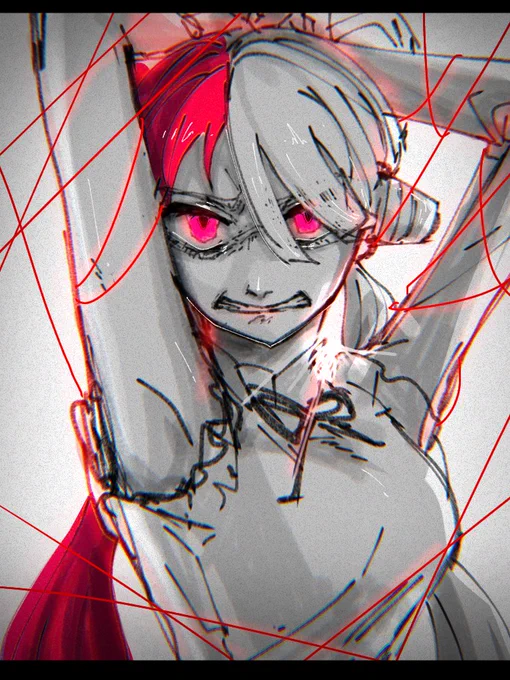 過去絵ウタちゃん載せちゃお!って思って探したけど全然描いてない上に全部不穏。笑顔かけ。笑顔かけ。 