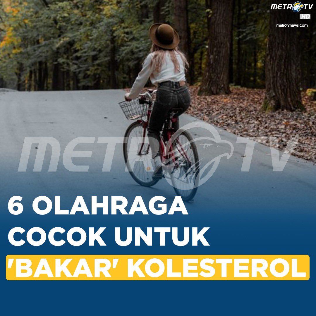 Metro_TV's tweet image. Siapa nih yang lagi kepengen #DietSehat? Wajib ikutin cara ini! 

6 OLAHRAGA COCOK UNTUK BAKAR KOLESTROL

[#MetroTVThread]