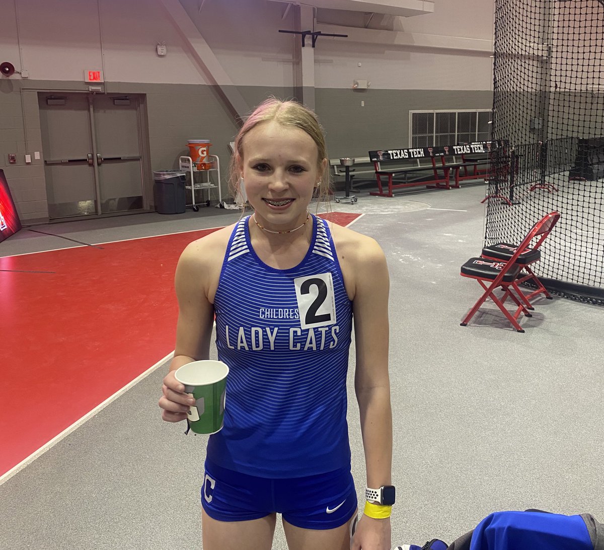 TrackBobcat's tweet photo. Junior @chloechilton24 with a 1:16.09 in 400m prelims at the Texas Tech Under Armour High School Classic. @TexasTechTF @UnderArmour
#BobcatSpeed https://t.co/c0r3sRBTWY