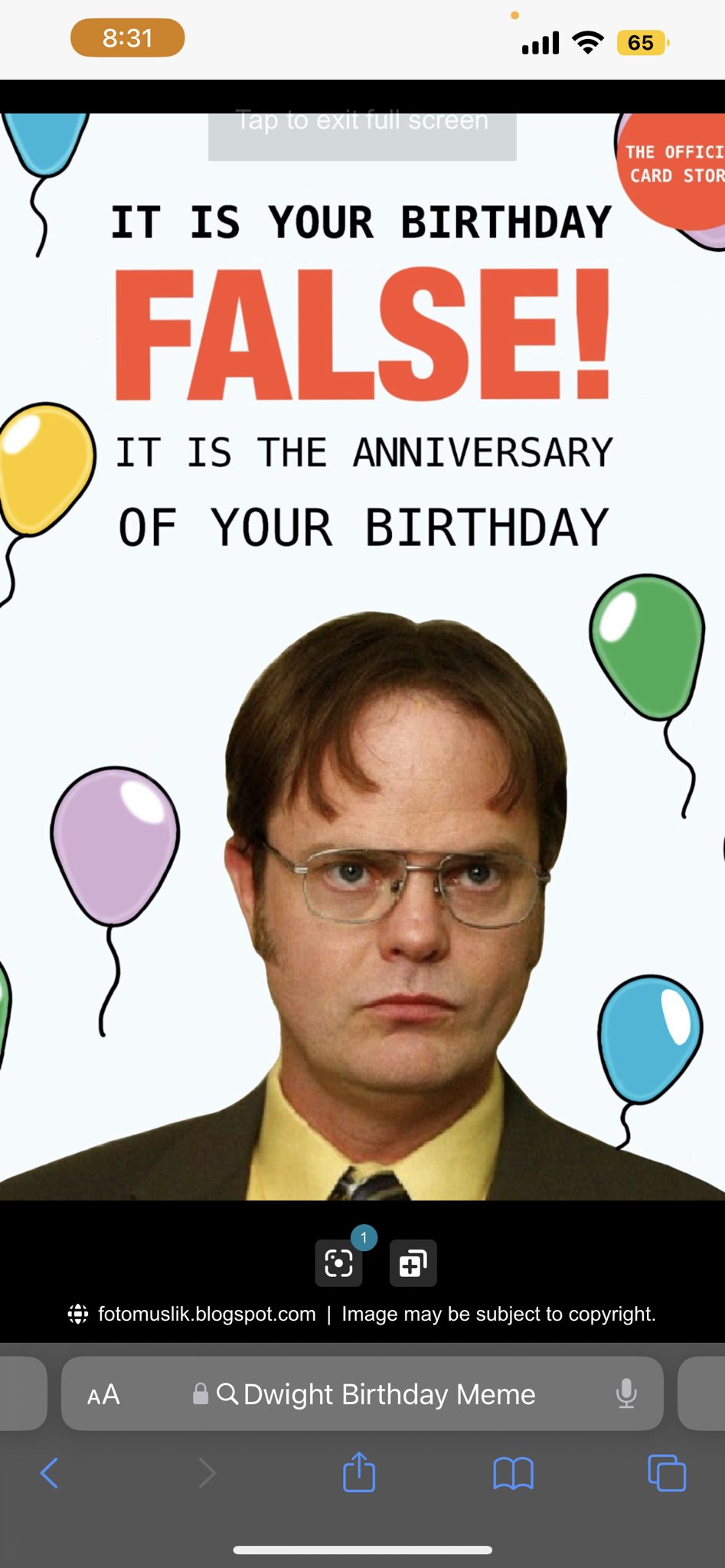 Happy 57th Birthday, Rainn Wilson!! You are now closer to death than ever before!! 