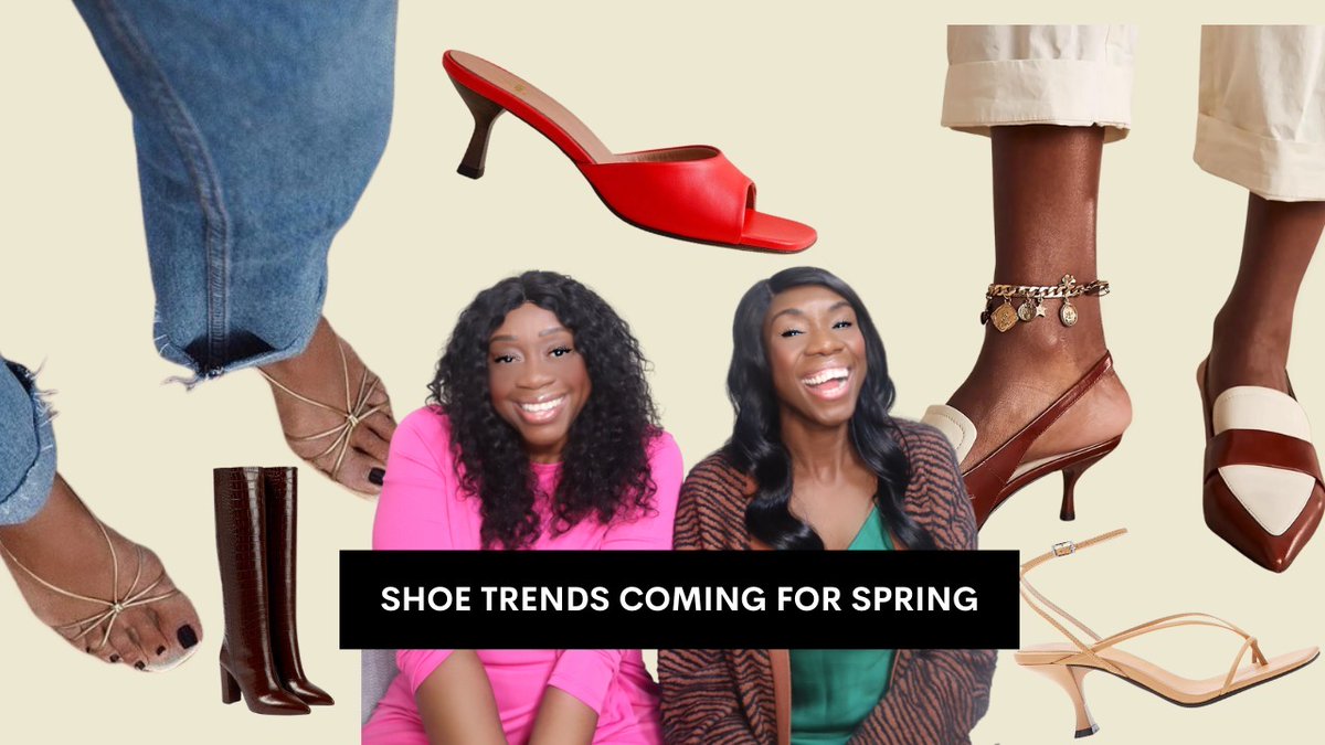 🚨NEW VIDEO!!! 🚨Pretty Shoes to Wear This Spring | Trends You Need to Prep For! 💕youtu.be/TVADxk_XUFQ via <a href="/YouTube/">YouTube</a>
