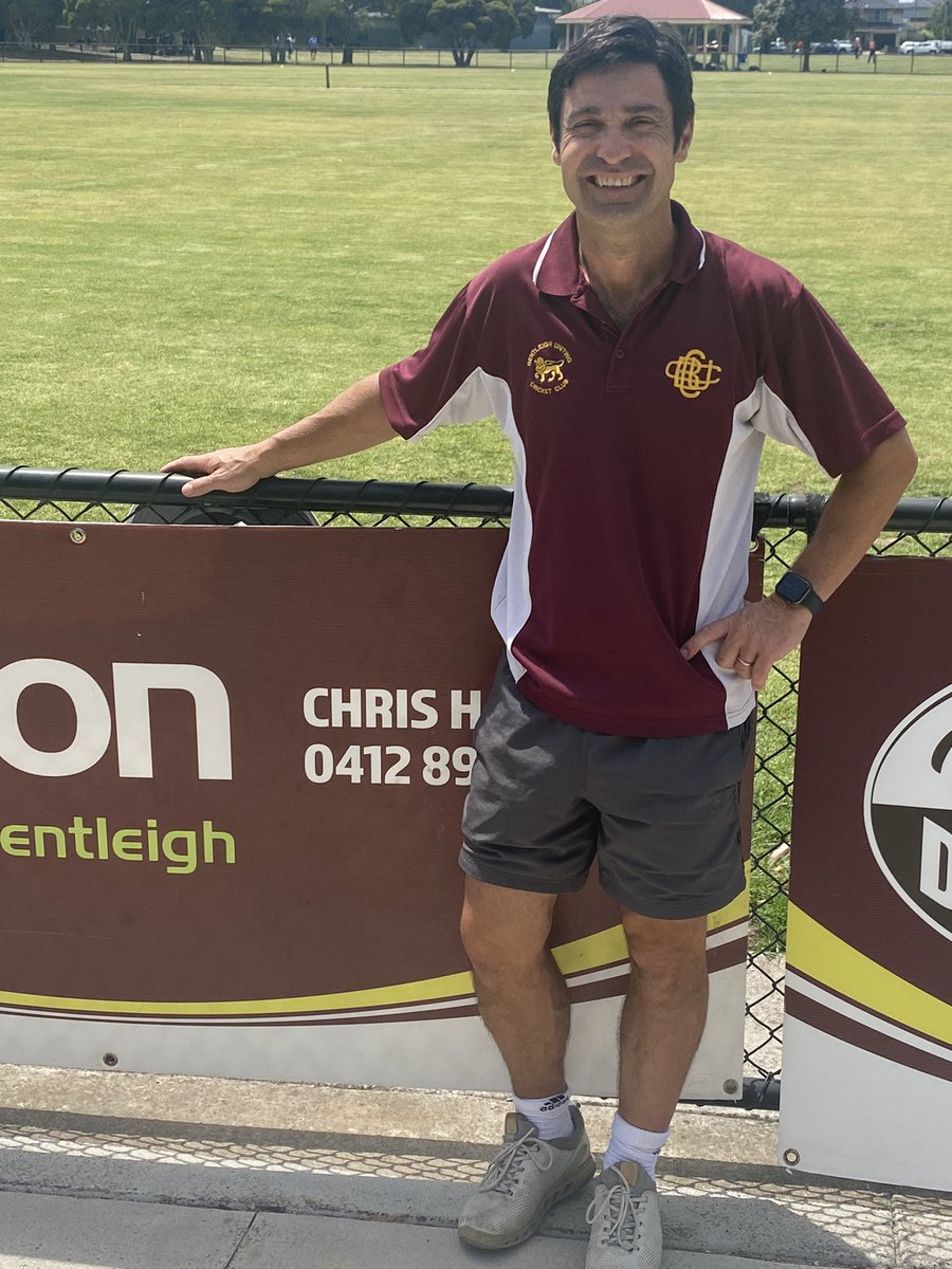 Club legend <a href="/dirtbagbaby7/">Chris Manakis</a> plays his 450th game today. Over 13,000 career runs too, mind you. Get down to Centenary today to support the great man. 🦁