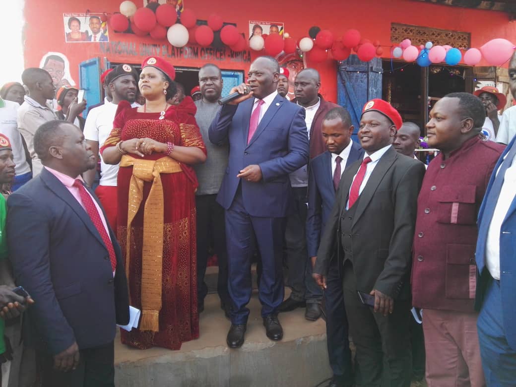 ChristineKaaya's tweet photo. Successfully launched Kibiga Subcounty NUP Office in Kibiga Subcounty Kiboga District on Friday 20th January 2023. Thanks to our Leader of Opposition Hon Mathias Mpuuga and MPs that graced the ocation. Long live Hon Kyagulanyi Sentamu Robert, the NUP President. https://t.co/9ZHdcib8Nl
