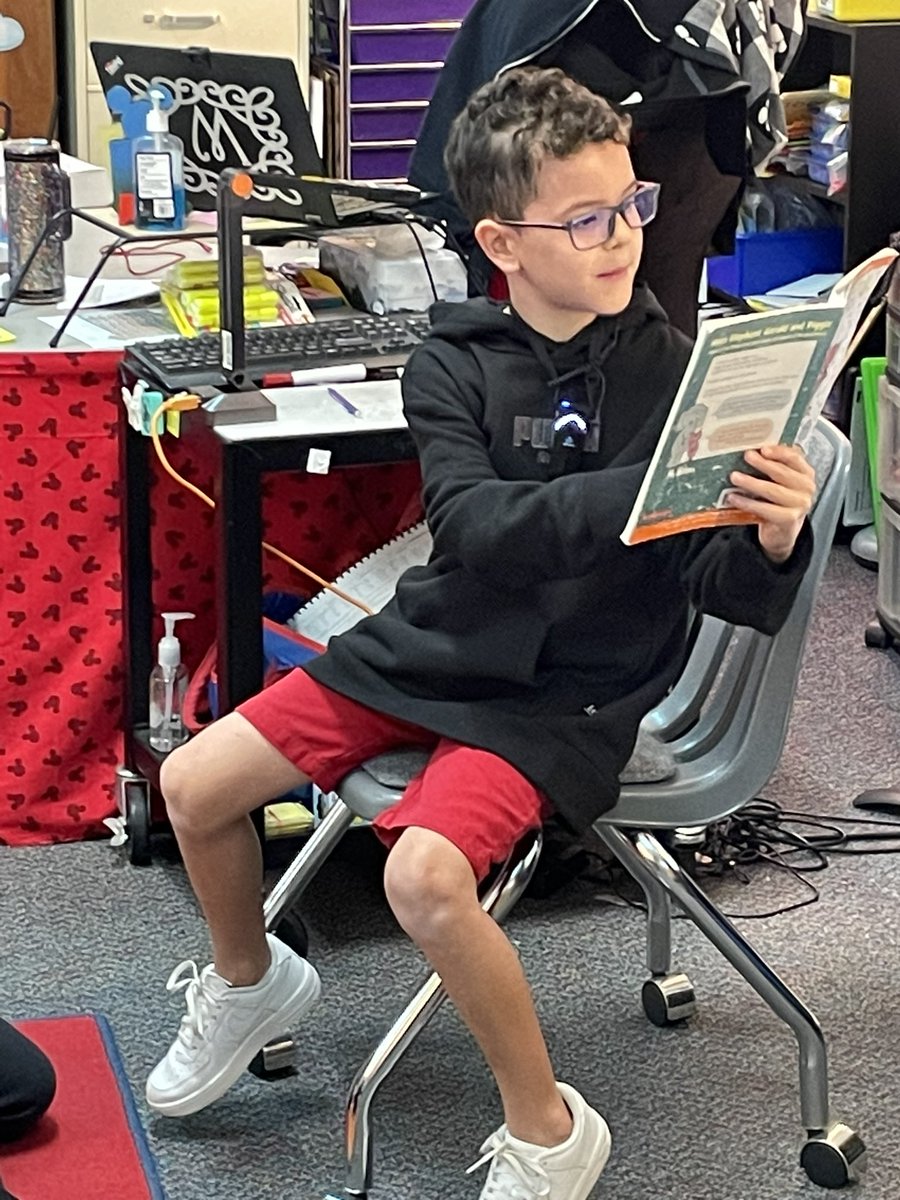 KinderMrsWhite's tweet photo. So excited that a 2nd grader used his Bearkat Bucks to read to my kindergartners! They were amazed at how well he read! @BlackBearkats #bearkatbest #heartofabearkat @MrsWilkesClass https://t.co/fAFoYSZjYY