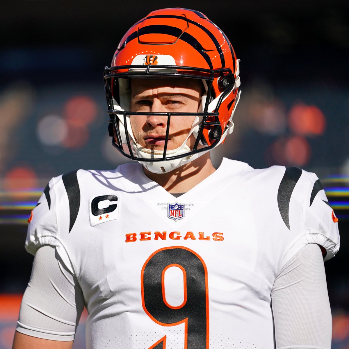 HardRockBet's tweet image. Joe Burrow is a perfect 6-0 in January #RuleThePlayoffs