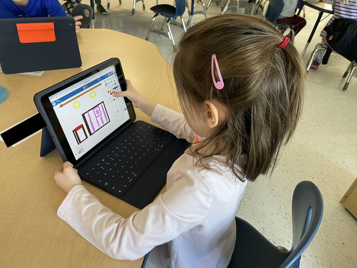 Kindergarten students <a href="/haycockcougar/">Haycock Elementary</a> have been learning all about maps, and used Wixie to create a map of a familiar location. <a href="/fcpsnews/">Fairfax Schools 🌟</a> <a href="/FCPS_Kinder/">FCPS_Kindergarten</a>