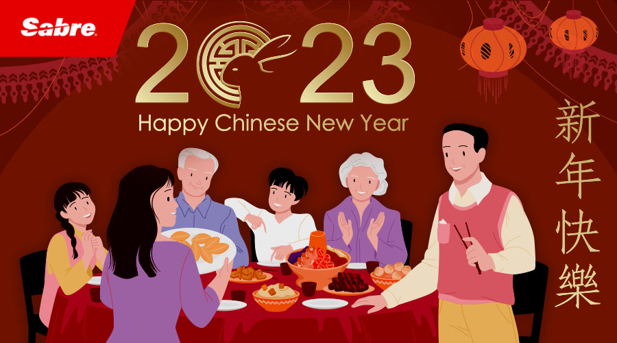 Sabre_APAC's tweet photo. Reunion dinner is an annual feast where family members reaffirm the love and respect that bind them together as a unit. To all friends celebrating the Lunar New Year, here's wishing you a joyful reunion dinner and a Happy and Prosperous Chinese New Year 2023!

#SabreAPAC https://t.co/wzjQrrHyLO