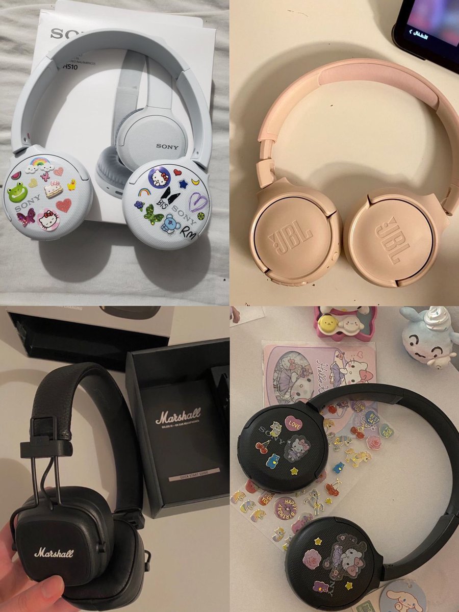 rayoffsunshinee's tweet image. Rekomendasi headphone aesthetic

— a thread