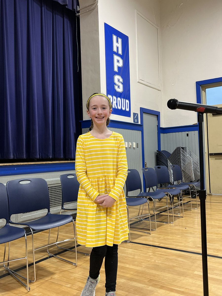 happyhydepark's tweet photo. Awesome job today by all of our spelling bee participants 🐝! Great competition!!! And the winner of the 2023 HPS Spelling Bee is…FIONA!!! Way to go scholars &amp; congratulations to Fiona! #EaglePride🦅 #HappyHydeParkSchool @IamCPS #SpellingBee #BeePresent https://t.co/RqVIXQRFEg
