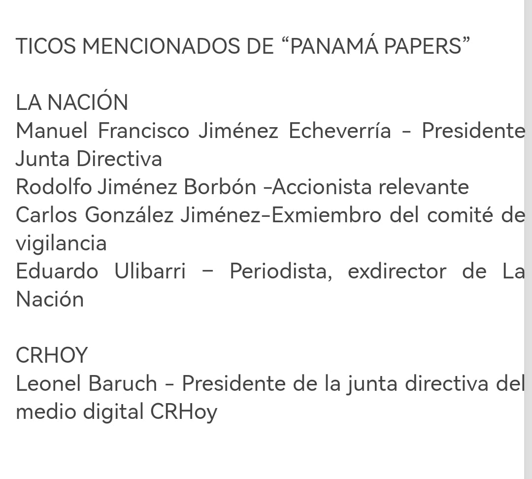 HickenVargas's tweet image. Que soliciten desestimación no significa que no exista delito, ni que el caso esté cerrado, @HaciendaCR  puede aportar prueba cuando quiera. Ya Baruch es viejo conocido de la evasión fiscal, los #Panamapapers lo demostraron, de que se extrañan?