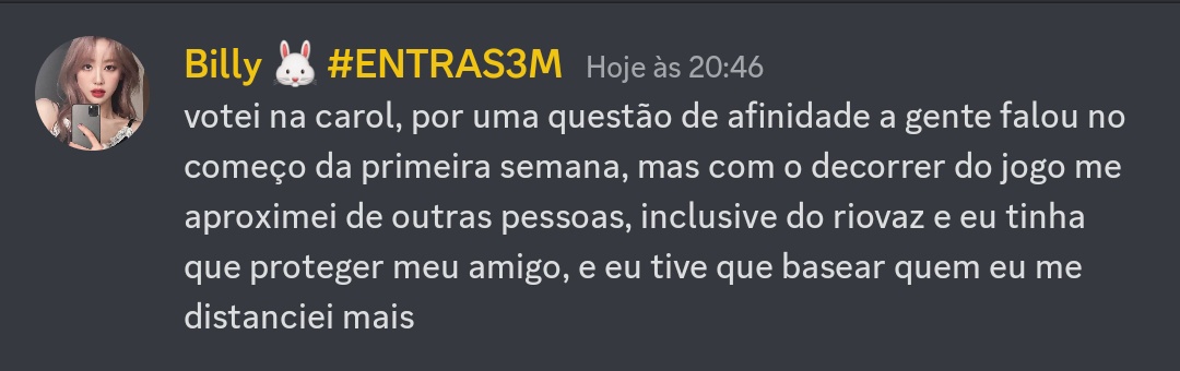 CunetBBN's tweet photo. A coisa esquentou quando Carol descobriu no dedo duro que Billy (@billyinnpop) e Mymy (@mymy_tcl) votaram nela. https://t.co/CzF0O2xr4Z