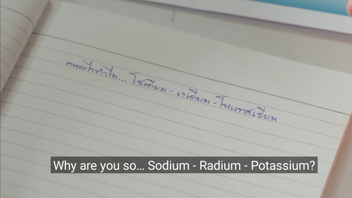 hansquirrels1's tweet photo. For international khun noos use ''why are you so copper - tellurium!!'' For the pick up 😂  #MySchoolPresidentEP7 https://t.co/xQAvBpLqLp