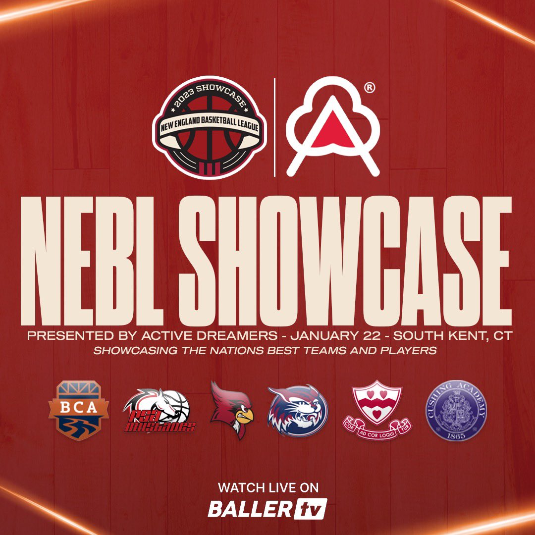 1activedreamer's tweet photo. Make sure you tune in January 22 for the @The_NEBL Showcase presented by Active Dreamers. Be ready to see some of the top talent in the country!!

📺 https://t.co/bXVuOQrQmj https://t.co/J2CKMZ1Q4r