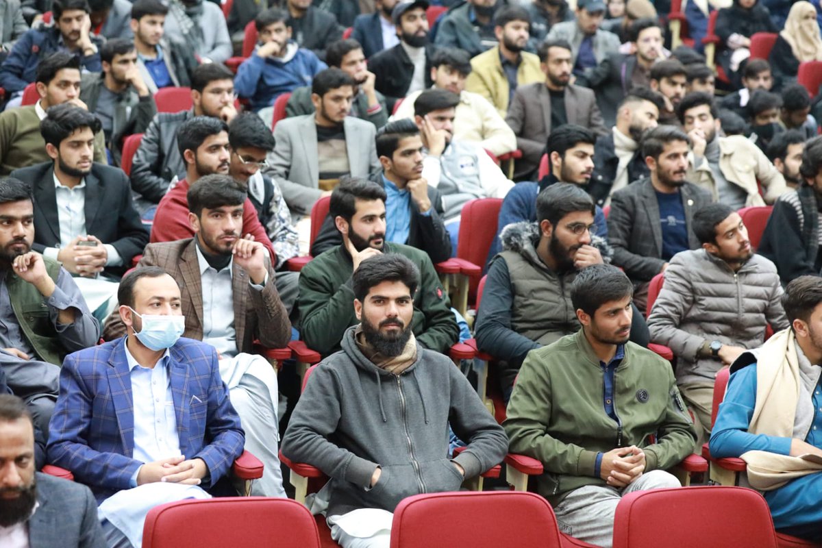 QSC_QAU's tweet photo. Youth Club Seminar organised by Quaidian Students Club on 17th January 2023 in collaboration with Shaoor Foundation. https://t.co/giM63Qe4kl