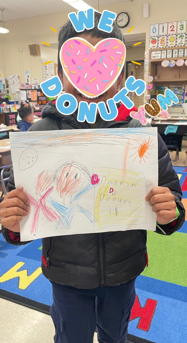 TeachingforHope's tweet photo. Kids going home and still thinking about me is what makes this job worth it. Because I do the same thing. Man. I would buy 60 donuts if they were just $1 https://t.co/rd2eDjycRL