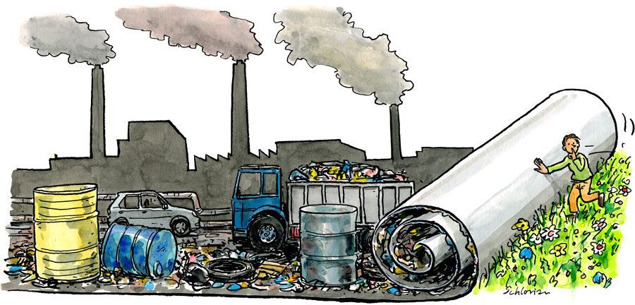 I wish we could just roll it into the carpet and be done with it.