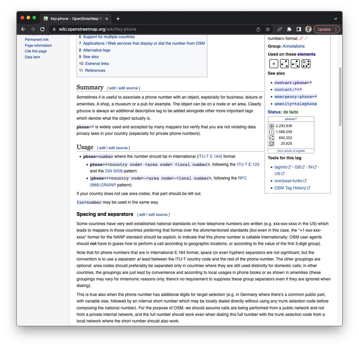 ¿Te has preguntado cuál es el mejor formato para escribir un número de teléfono en Colombia?
Así es la mejor forma:
+&lt;country code&gt; &lt;area code&gt; &lt;local number&gt;
+57 601 2123456
+57 310 2123456
#openstreetmap 
wiki.openstreetmap.org/wiki/ES:Colomb…