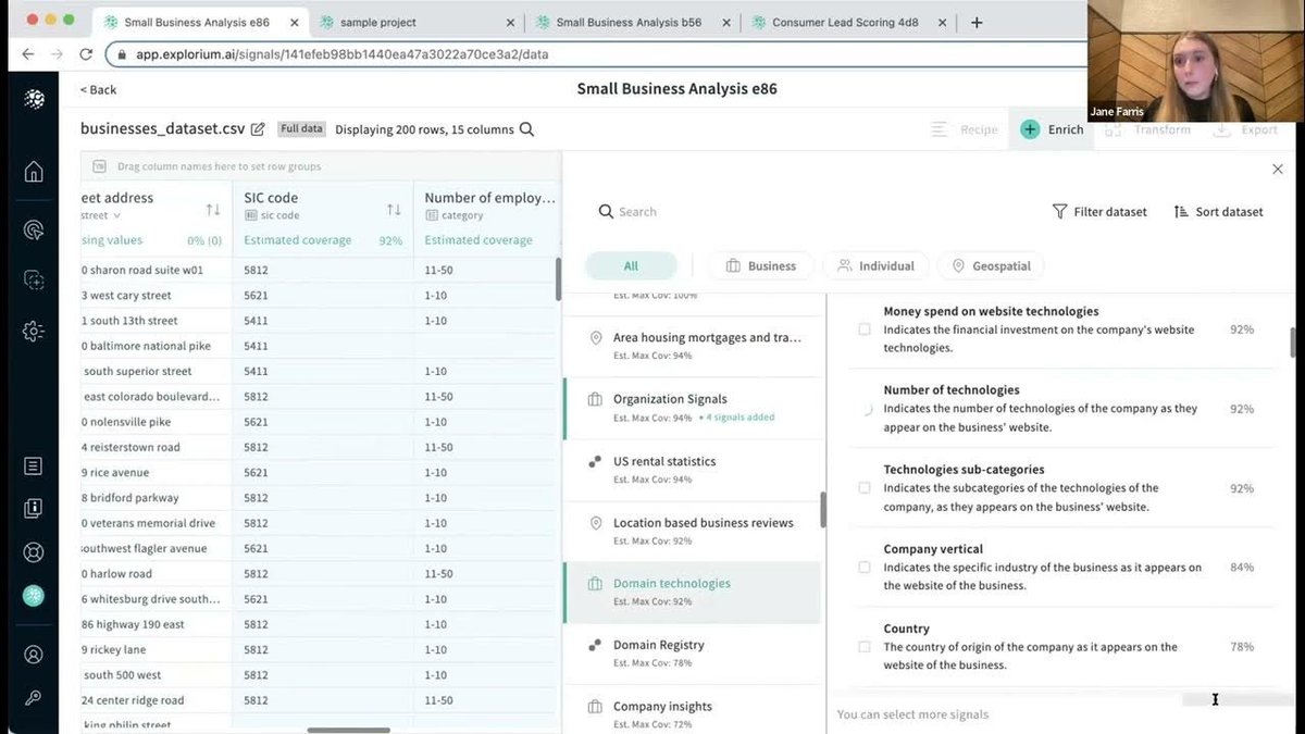 RiteKitAPI's tweet image. Video : #Explorium #DataEnrichment Demo - rite.link/jv9r 👈🏼 click for video &amp;amp; compare #DataEnrichment APIs