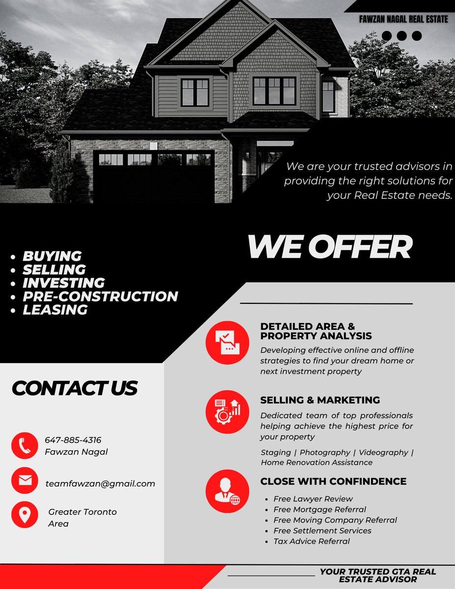 Looking to Buy, Sell or Invest in GTA? We offer a wide variety of Residential Real Estate services.

#wasagabeach #barrieontario #ontariorealestate #luxuryhomes #preconstruction #lowdeposit #longclosing #assignmentclause #assignmentsale #detached #subdivision #ontariorealtor
