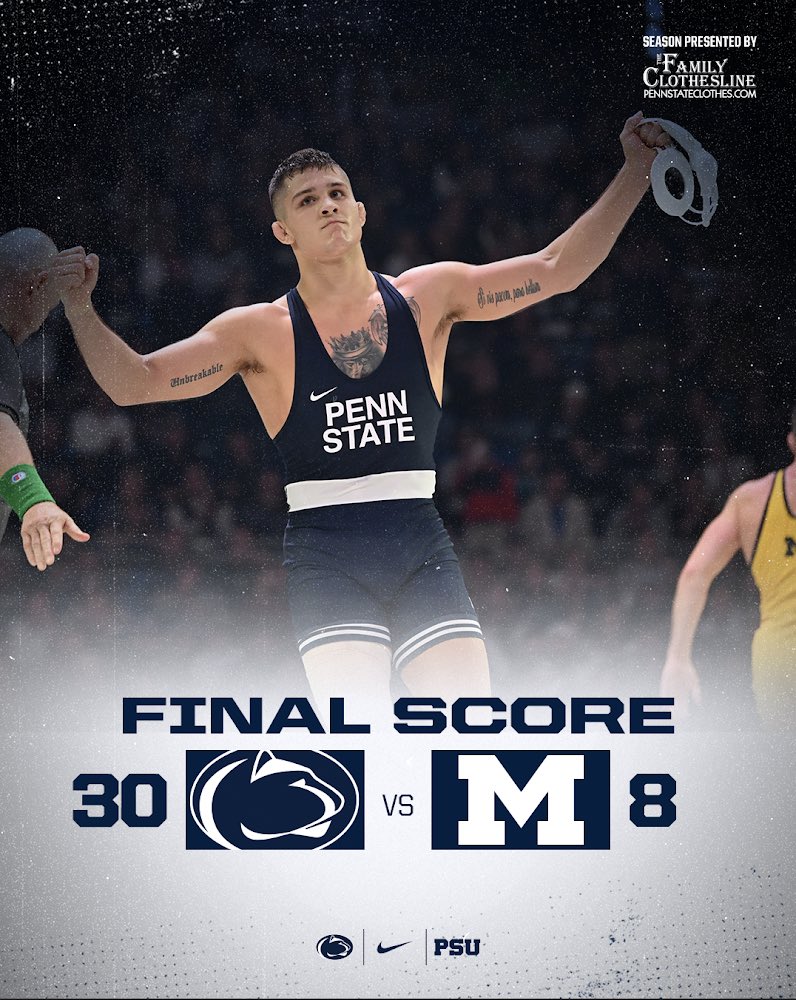 Final score in the BJC!
#PSUwr
