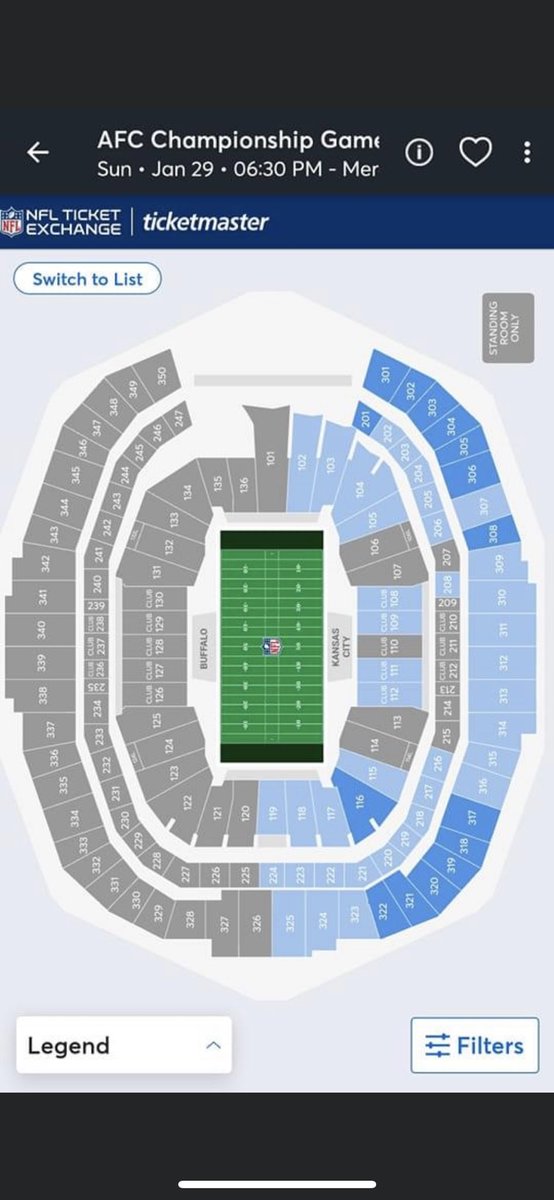 BBFDAG's tweet image. Looks like Bills Mafia is ready!! When can we buy KC’s seats!! #BillsMafia #BuffaloBills #firstdowns #BBFDAG #section313 #highmarkstadium #BillsFans #BuffaloNY #GoBills #Buffalove
