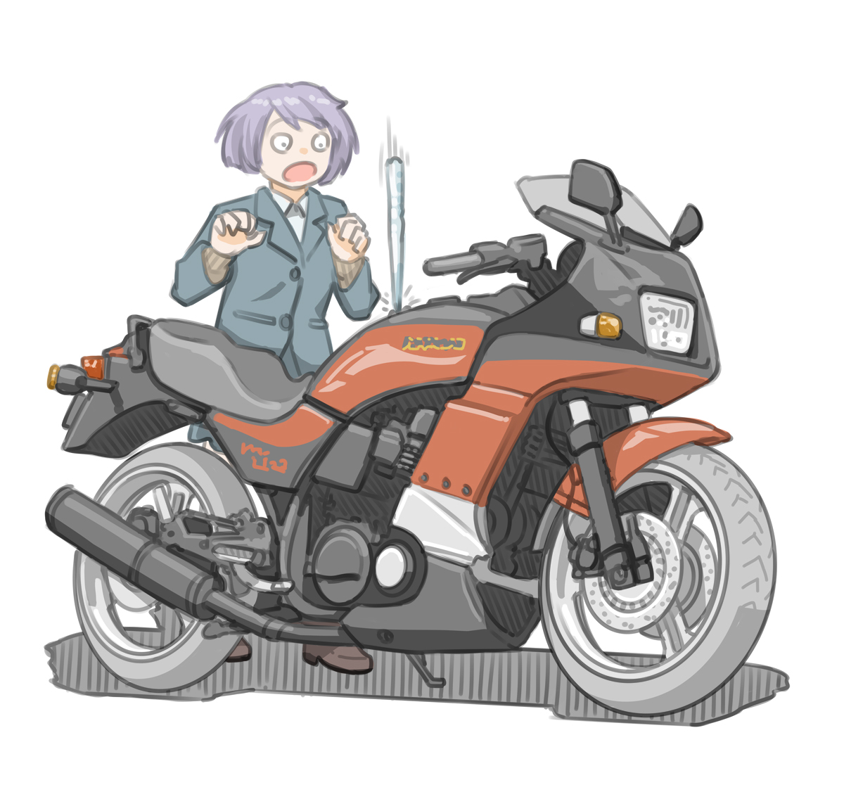 きわみらい 月水金バイクjk絵更新中 Mirai1521 Twitter