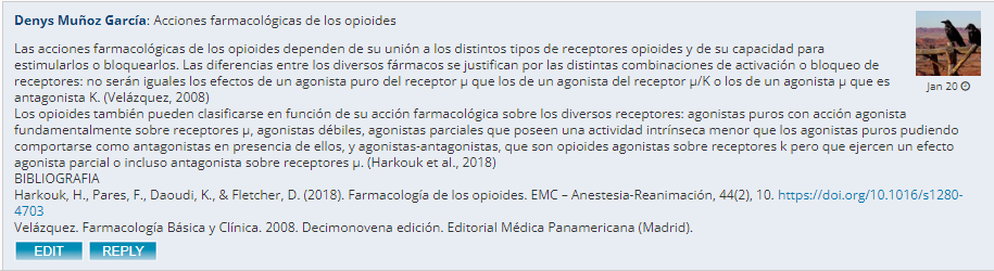 Denysmunoz09's tweet photo. Acciones farmacológicas de los opioides
Las acciones farmacológicas de los opioides dependen de su unión a los distintos tipos de receptores opioides y de su capacidad para estimularlos o bloquearlos.
@Anghelo77ac
 #UleamEsAcademia #TerapeuticaUleam https://t.co/OV90hr34Ot