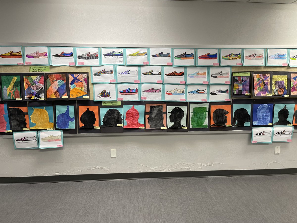 MariannaDeBolt's tweet photo. Junior high art from 1900 and 1910. #juniorhigh #juniorhighart #art #backintime #yesteryear #silhouette #cubism #Kedsshoes https://t.co/Q8EpXwrqjw