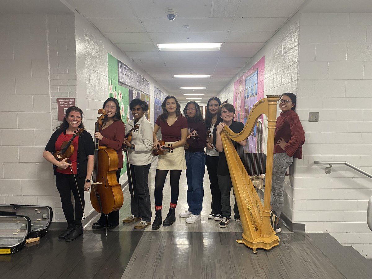 SpartansOrch's tweet photo. Fantastic lunar new year 🧧 ♥️🐰💛 celebration hosted by @BroadRunHS  ASA!  Thank you to Ms. Sus and ASA for having us perform &amp; to violist Amara for coordinating! https://t.co/kHoKQyBxBc