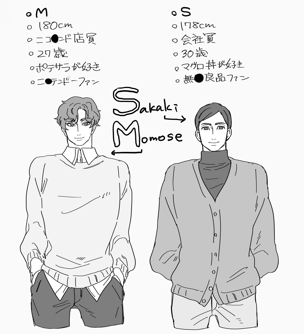 坂木さんと百瀬さん(修正版) 