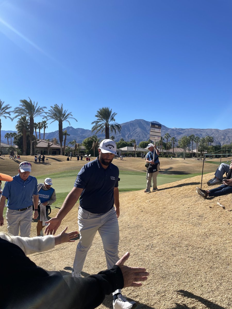 scottaxe's tweet image. So, when you come out to the #AMEX you will be able to see the best players up close.
We followed ⁦@JonRahmpga⁩ and ⁦@RickieFowler⁩ today.
Unless you go you have no idea how good they are.
#PGAT
#Golf