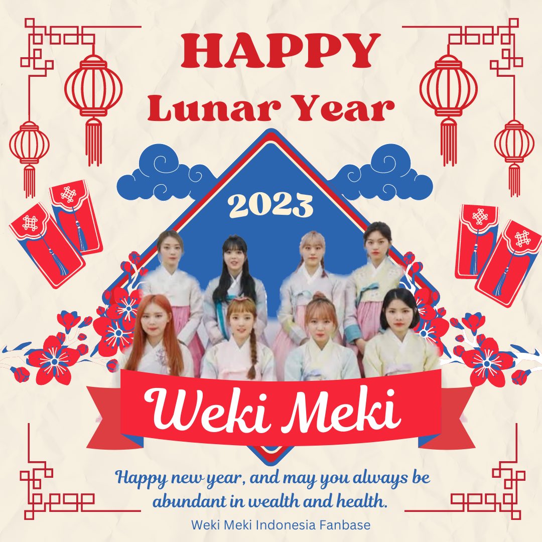 WekiMekiINA's tweet photo. Selamat Tahun Baru Imlek πΊ
semoga di tahun 2023 ini menjadi keberkahan dan kebahagiaan untuk @WekiMeki & KiLings π·
have a nice day βΊοΈ
#μν€λ―Έν€ #WekiMeki #KiLingINA https://t.co/3fPDpcPazo