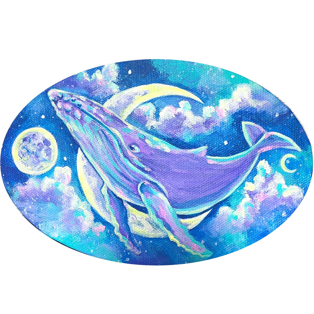 cloud fish no humans sky traditional media whale  illustration images