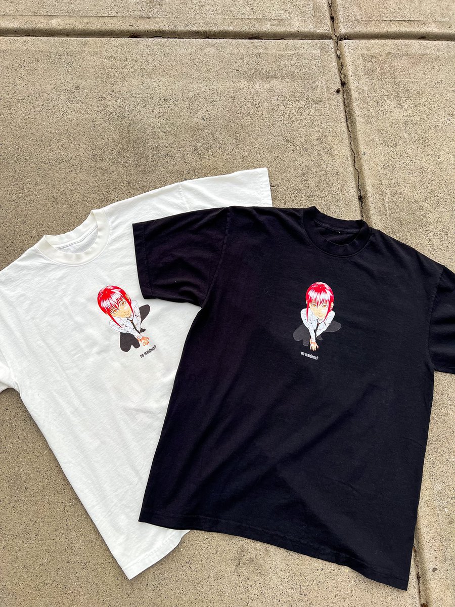 no maidens shirts live :)